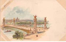 PARIS - Pont Alexandre III - Très Bo état - Arrondissement: 07