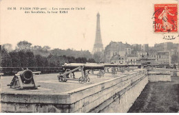 PARIS - Les Canons De L'Hôtel Des Invalides - La Tour Eiffel - état - Distrito: 07