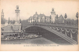 PARIS - La Seine à Travers Paris - Le Pont Alexandre III - Très Bon état - District 07