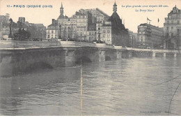 PARIS Inondés - 1910 - Le Pont Neuf - Très Bon état - Arrondissement: 06