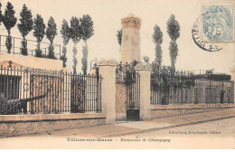 VILLIERS SUR MARNE - Monument De Champigny - Très Bon état - Villiers Sur Marne