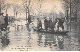 ALFORTVILLE - Crue De La Seine 1910 - Sauvetage - Très Bon état - Alfortville