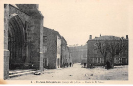 SAINT JEAN SOLEYMIEUX - Route De Saint Bonnet - Très Bon état - Saint Jean Soleymieux