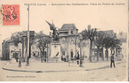 ROANNE - Monument Des Combattants - Place Du Palais De Justice - Très Bon état - Roanne