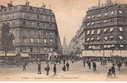 PARIS - Perspective De La Rue De La Chaussée D'Antin - Très Bon état - Arrondissement: 09