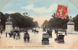 PARIS - Perspective De L'Avenue Des Champs Elysées - Très Bon état - Distrito: 08