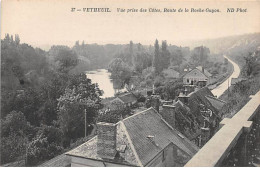 VETHEUIL - Vue Prise Des Côtes, Route De La Roche Guyon - Très Bon état - Vetheuil