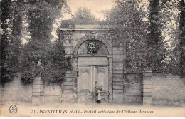 ARGENTEUIL - Portail Artistique Du Château Mirabeau - état - Argenteuil