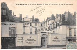PARIS Historique - Hôtel De Nesmond - Quai De La Tournelle - Très Bon état - Distrito: 05