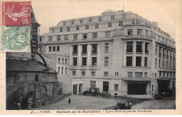 PARIS - Maison De La Mutualité - Eglise Saint Jacques Du Chardonnet - Très Bon état - Paris (05)