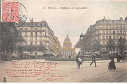 PARIS - Panthéon Et Rue Soufflot - Très Bon état - Distrito: 05