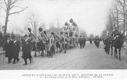 PARIS - Obseques Nationales Du Général Brun, Ministre De La Guerre - La Cortège Sur La Place Valhubert - Très Bon état - Paris (05)