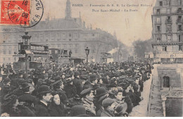 PARIS - Funérailles De S. E. Le Cardinal Richard - Pont Saint Michel - La Foule - Très Bon état - Distretto: 05