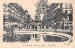 PARIS - Rue Soufflot - Le Panthéon - Très Bon état - Distrito: 05