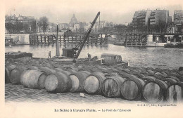 PARIS - La Seine à Travers Paris - Le Pont De L'Estacade - Très Bon état - Paris (04)