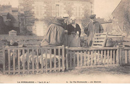 La Vie Normande - Au Marché - Très Bon état - Other & Unclassified