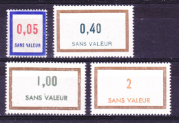 FRANCE FICTIF N° F140,181,182,183 ** MNH Timbres Neufs Gomme D'origine Sans Trace De Charnière -TB - Finti