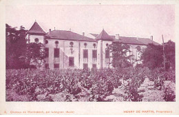 Château De Montrabech Par LEZIGNAN - état - Other & Unclassified