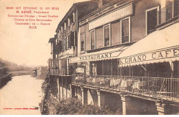 FOIX - Grand Café Restaurant Du XIXe Siècle - N. Augé, Propriétaire - Très Bon état - Foix