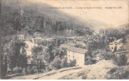 COLOMBIER LE VIEUX - Le Pont De Bonne Et La Gare - Très Bon état - Other & Unclassified