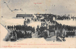 MONTGENEVRE - Concours International De Skis - Vue Générale Du Concours - Très Bon état - Other & Unclassified