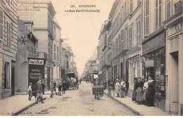 SOISSONS - La Rue Saint Christophe - Très Bon état - Soissons