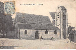 VILLENEUVE LE ROI - L'Eglise - état - Villeneuve Le Roi