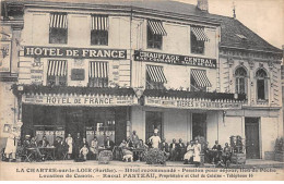 LA CHARTRE SUR LE LOIR - Hôtel De France - Très Bon état - Other & Unclassified