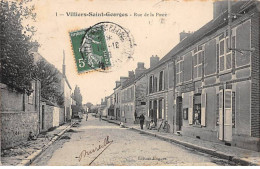 VILLIERS SAINT GEORGES - Rue De La Poste - Très Bon état - Villiers Saint Georges