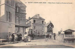 SAINT AUBIN SUR MER - Hôtel Saint Aubin Et Pointe Du Castel - Très Bon état - Saint Aubin