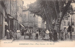 BRIGNOLES - Place Caramy - Le Marché - Très Bon état - Brignoles