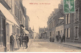 MERU - La Rue Nationale - état - Meru