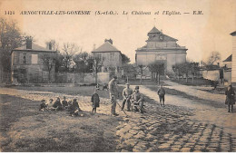 ARNOUVILLE LES GONESSE - Le Château Et L'Eglise - Très Bon état - Arnouville Les Gonesses