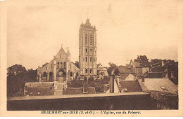 BEAUMONT SUR OISE - L'Eglise, Vue Du Prieuré - Très Bon état - Beaumont Sur Oise