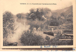 VETHEUIL - Préparatifs Pour L'ouverture De La Pêche - Très Bon état - Vetheuil