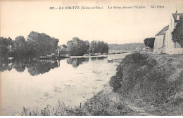 LA FRETTE - La Seine Davant L'Eglise - Très Bon état - La Frette-sur-Seine