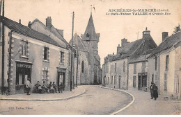 ASCHERES LE MARCHE - Le Café Tabac VALLEE Et Grande Rue - état - Other & Unclassified