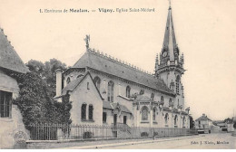 VIGNY - Eglise Saint Médard - Très Bon état - Vigny