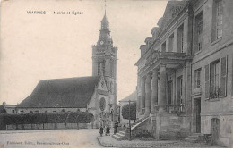 VIARMES - Mairie Et Eglise - Très Bon état - Viarmes