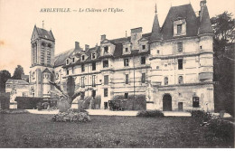 AMBLEVILLE - Le Château Et L'Eglise - Très Bon état - Otros & Sin Clasificación