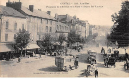 AURILLAC - Panorama De L'Avenue De La Gare Et Départ Des Autobus - Très Bon état - Aurillac