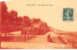 VILLERS SUR MER - Les Villas Sur La Plage - Très Bon état - Villers Sur Mer