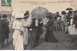 Courses De CHANTILLY - Réunion De Printemps - Les Elégantes Du Pesage - Très Bon état - Chantilly