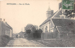 BONVILLERS - Rue De L'Ecole - Très Bon état - Autres & Non Classés