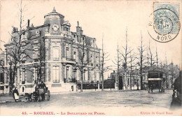 ROUBAIX - Le Boulevard De Paris - Très Bon état - Roubaix