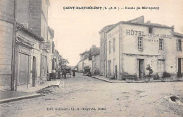 SAINT BARTHELEMY - Route De Miramont - Très Bon état - Altri & Non Classificati
