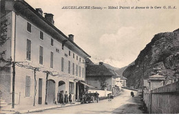 AIGUEBLANCHE - Hôtel Perret Et Avenue De La Gare - Très Bon état - Altri & Non Classificati