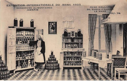 Exposition Internationale Du MANS 1923 - Conserves Alimentaires HERPIN - Très Bon état - Le Mans