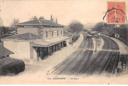 LOZANNE - La Gare - Très Bon état - Otros & Sin Clasificación