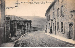 MONTROTTIER - Rue Centrale Et L'Hôtel Bissardon - Très Bon état - Other & Unclassified